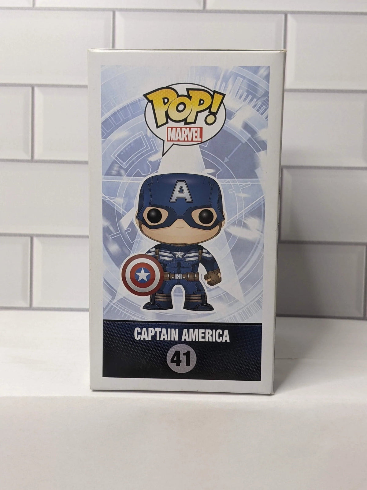 Funko POP Heroes: Captain America Movie 2 - Captain America Action Figure