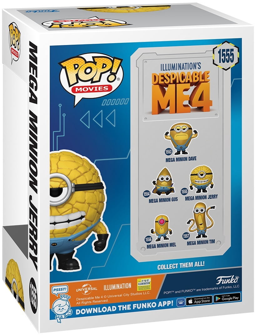 Funko POP! MOVIES: Despicable Me 4 - Mega Minion Jerry