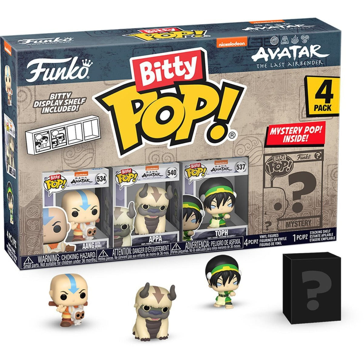 Avatar: TLA Azula Bitty Pop! Mini-Figure 4-Pack