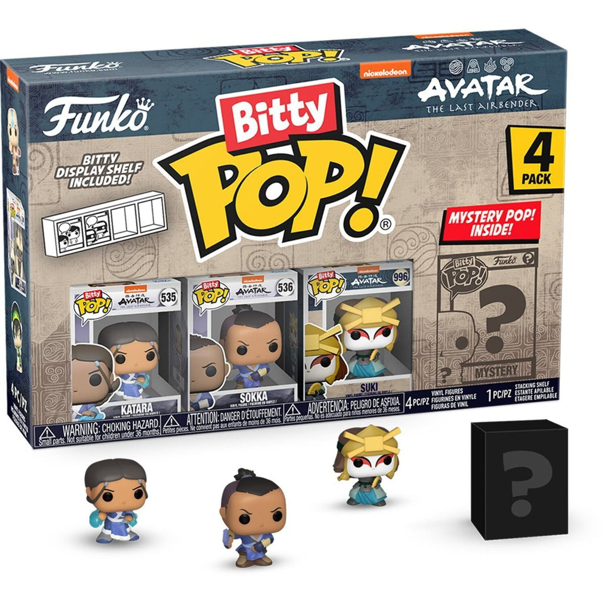 Avatar: TLA Azula Bitty Pop! Mini-Figure 4-Pack