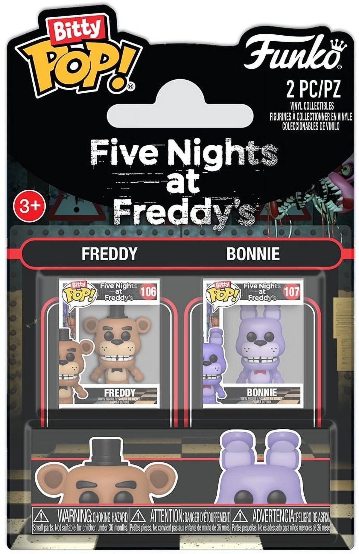 Funko Bitty POP!: Five Nights at Freddy's 2-Pack - Foxy & Chica (FNAF)