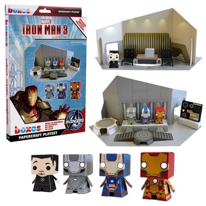 Funko Boxos Iron Man 3 Playset
