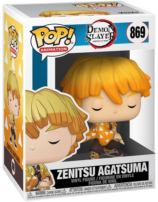 Funko POP! Animation Zenitsu Agatsuma Vinyl Figure, 4"