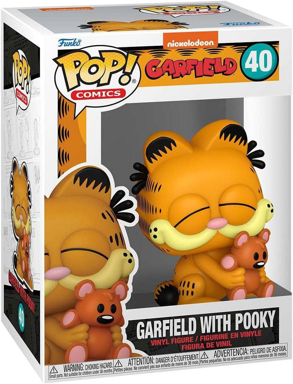 Funko Pop Comics 40 Garfield with Pooky Vinyl Figure 2024