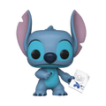 Funko POP Disney: Lilo & Stitch S4- Stitch with Mood Chart Collectible Vinyl Figure