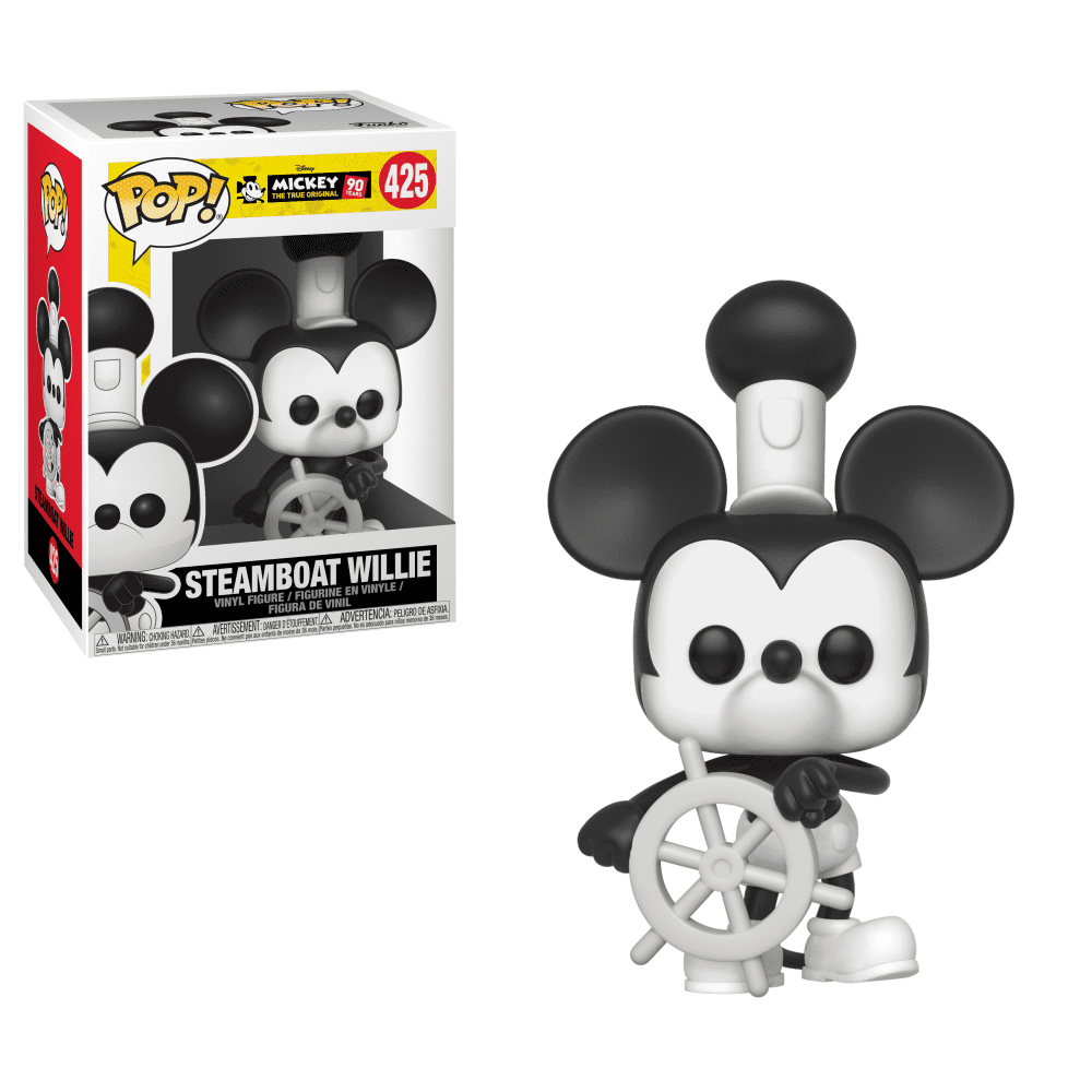 Funko POP Disney: Mickey's 90th - Steamboat Willie