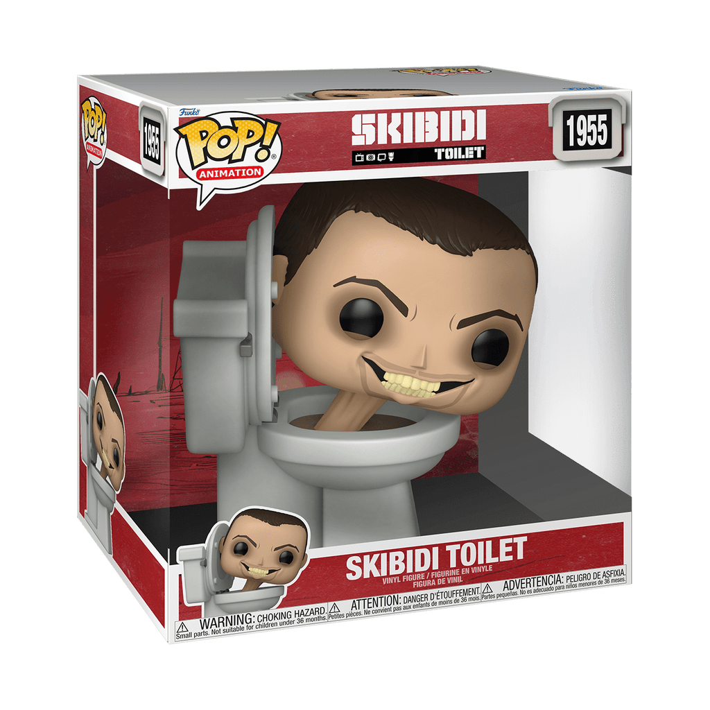 Funko POP! Jumbo: Skibidi Toilet Vinyl Figure - Skibidi Toilet, Walmart Exclusive