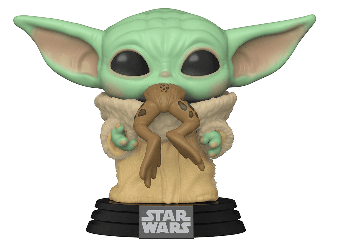 Funko POP! Star Wars The Mandalorian The Child with Frog Action Figure