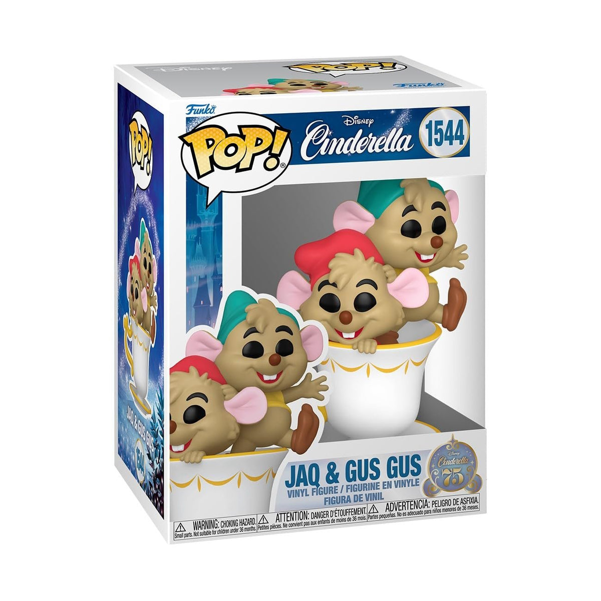 Cinderella Funko Pop! Disney 75th Anniversary - Collectible Vinyl Figure #1542 with Case