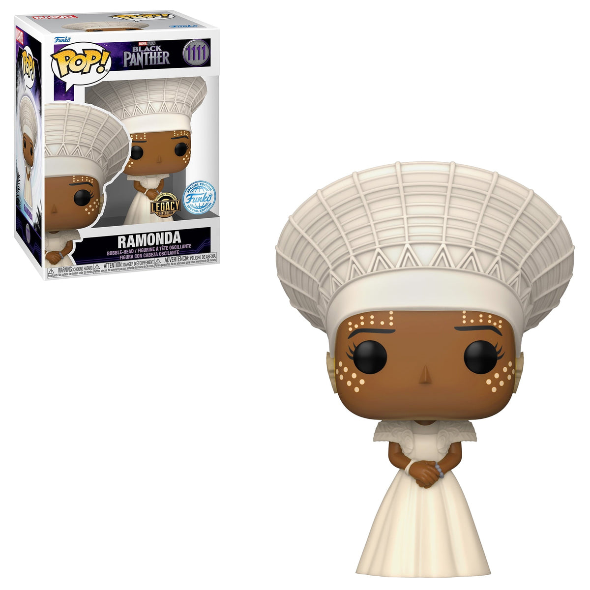 Funko Pop Black Panther Nakia Legacy Collection 1110 Box Protector Include