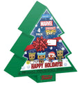 MARVEL Happy Holidays Tree Pocket Pop! Marvel Superheroes Holiday 4-Pack