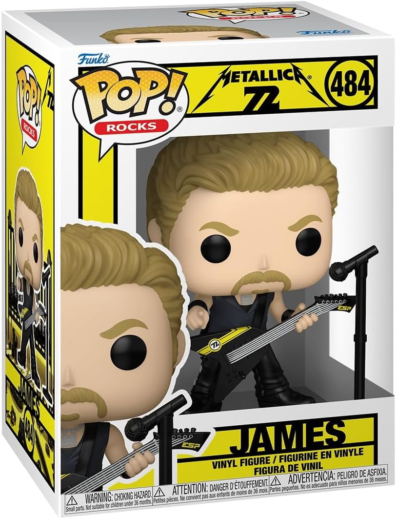 Metallica James (72 Seasons) Funko Pop Vinyl Figure 484