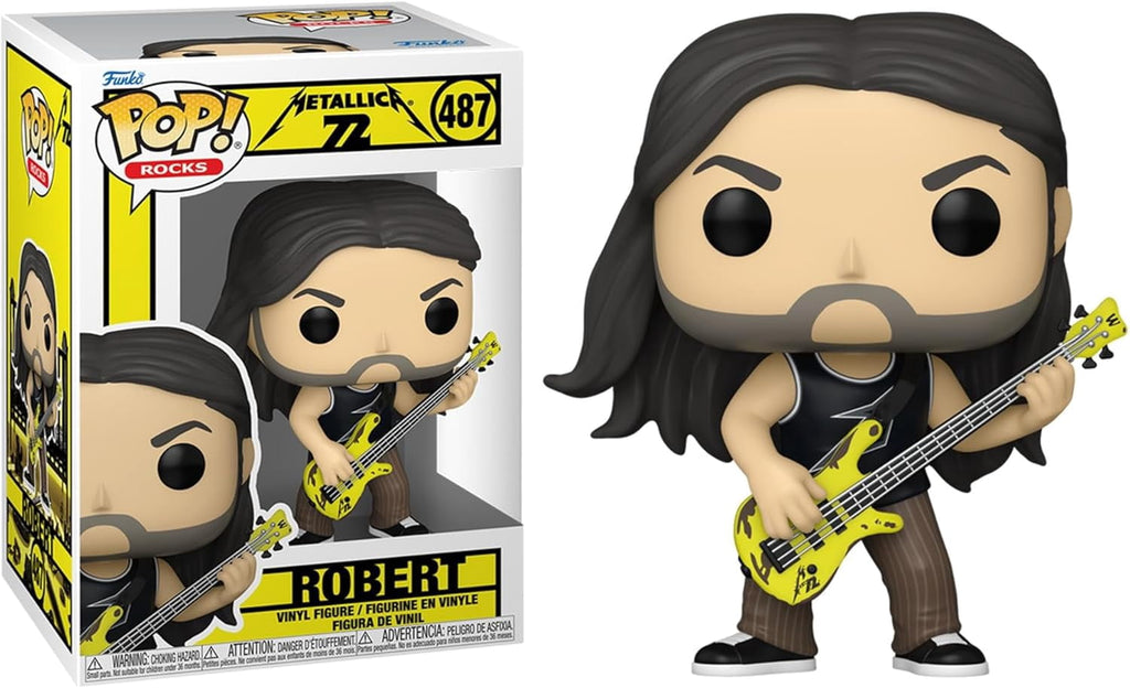 Funko Pop! Rocks: Metallica - Robert - 72 Seasons - Collectable Vinyl Figure