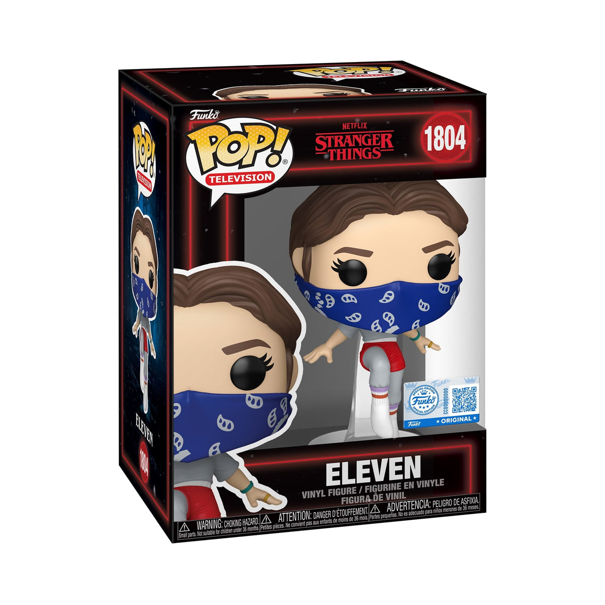 Funko POP! TV: Walmart Exclusive Stranger Things Season 5- Eleven in Battle Pose