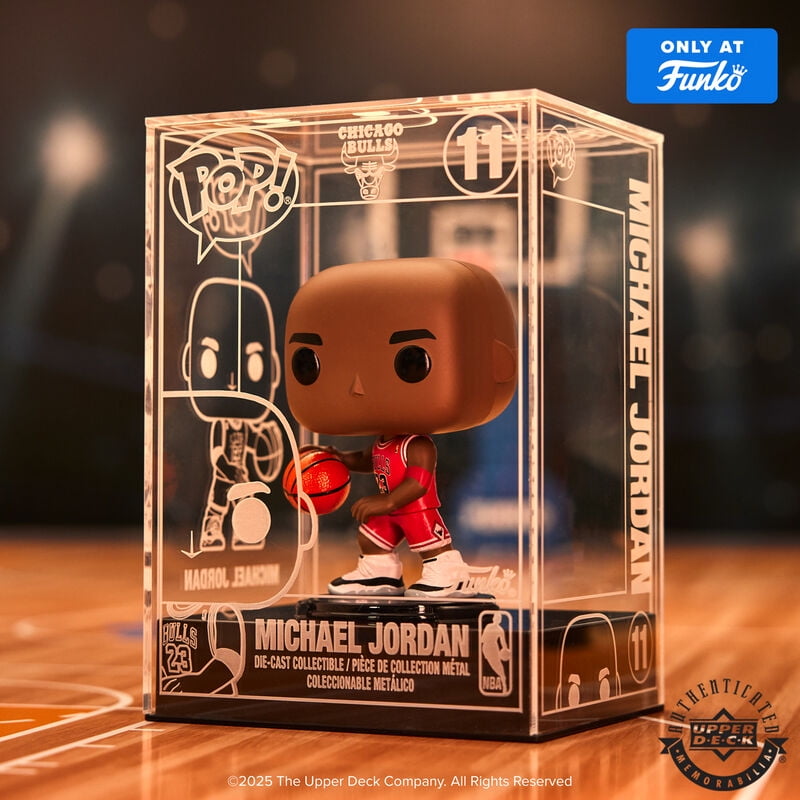 Michael Jordan (Chicago Bulls) NBA Funko Pop! Die-Cast Exclusive Blind Box