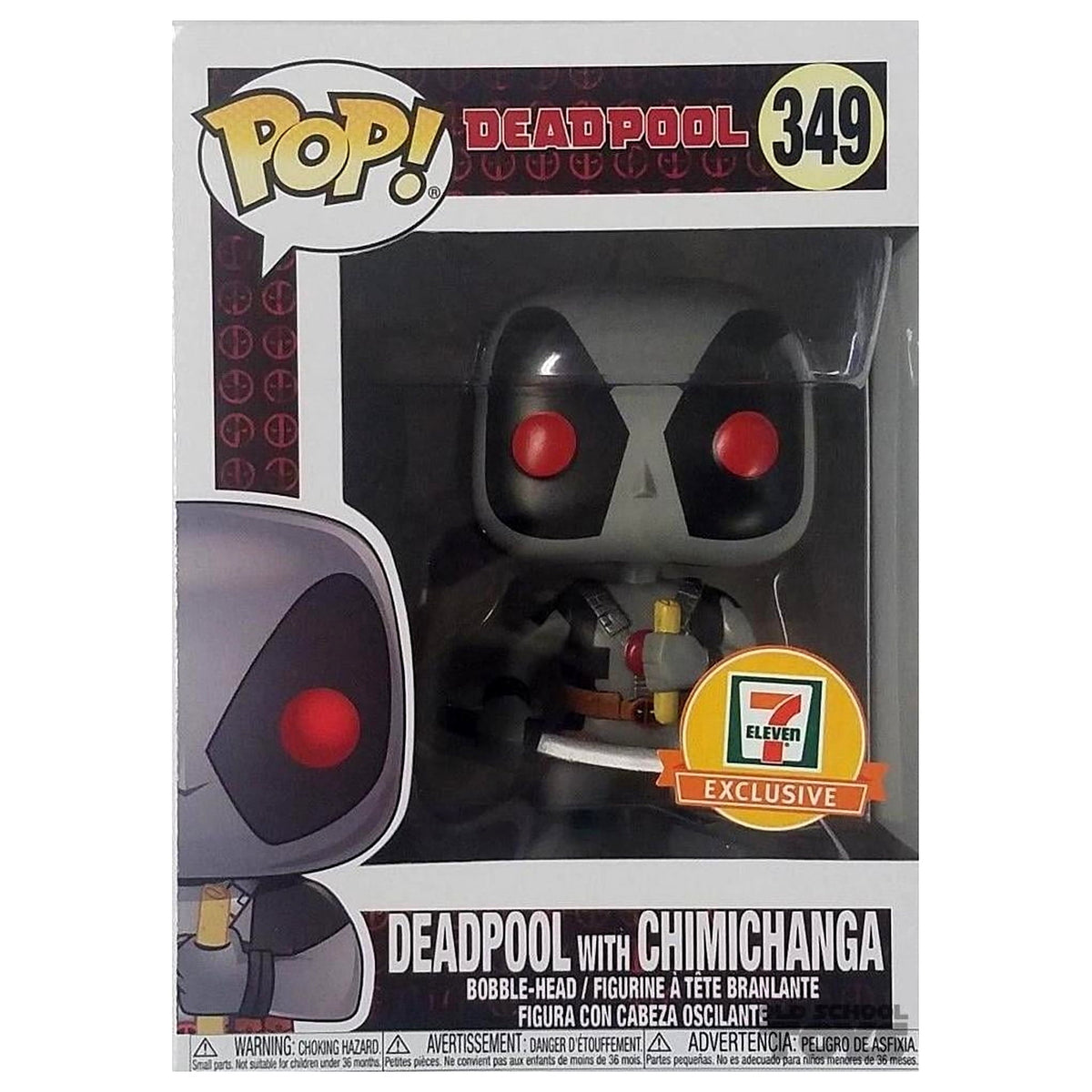 Funko Pop Marvel: Deadpool with Chimichanga Collectible Figure, Multicolor