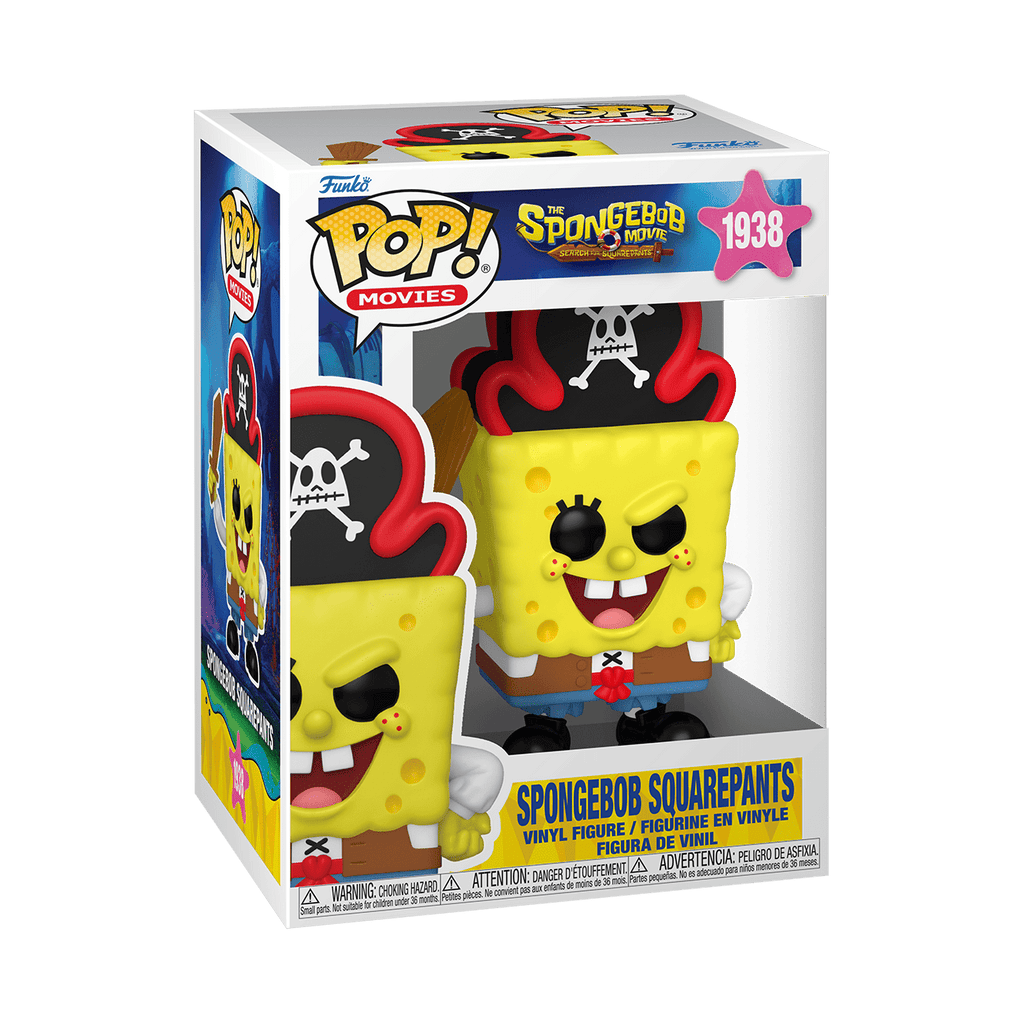 Funko POP! Movies: The SpongeBob Movie: The Search for SquarePants - SpongeBob SquarePants Collectible Vinyl Figure