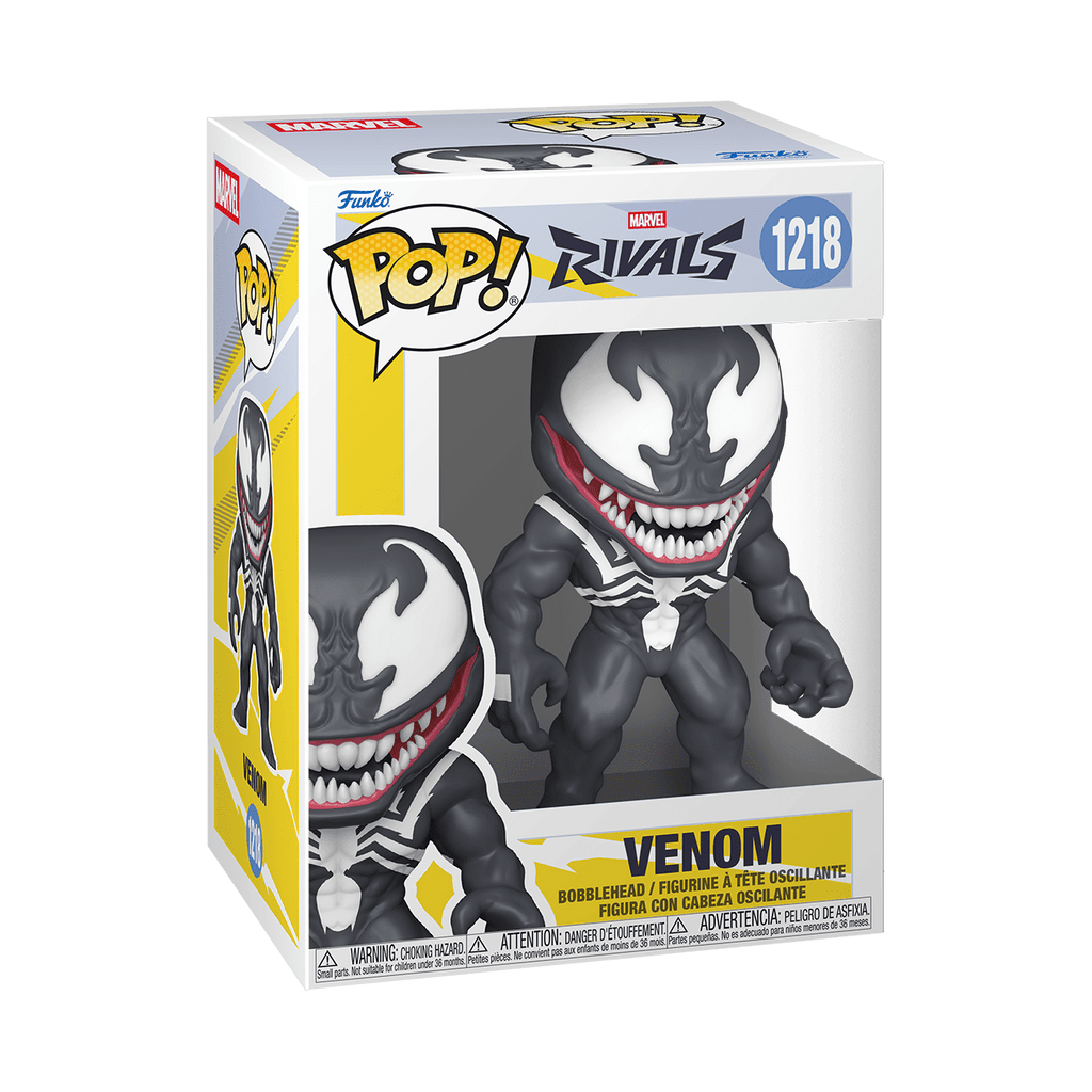 Funko POP! Games: Marvel Rivals - Venom with possible Chase Collectible Vinyl Figure