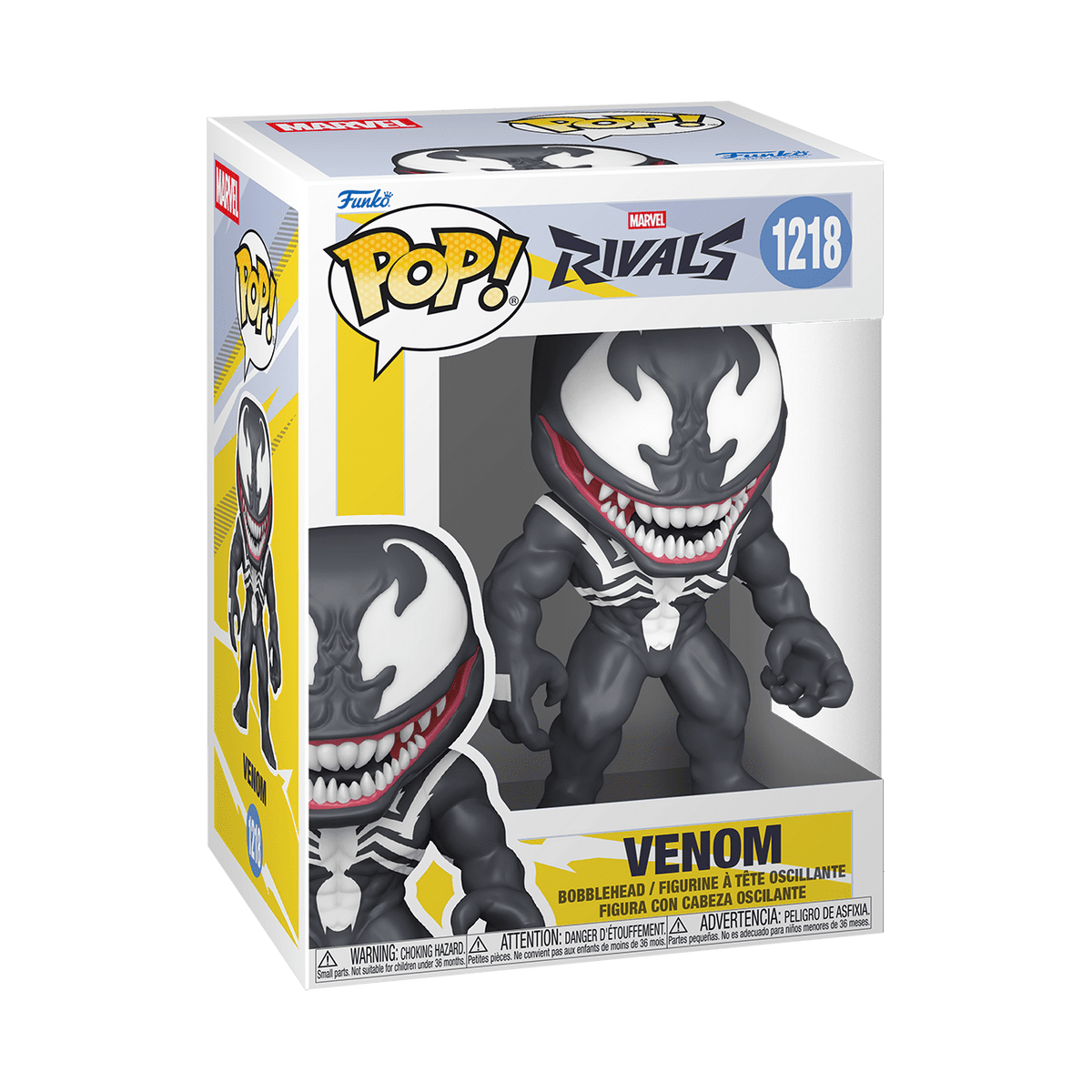 Funko POP! Games: Marvel Rivals - Venom with possible Chase Collectible Vinyl Figure