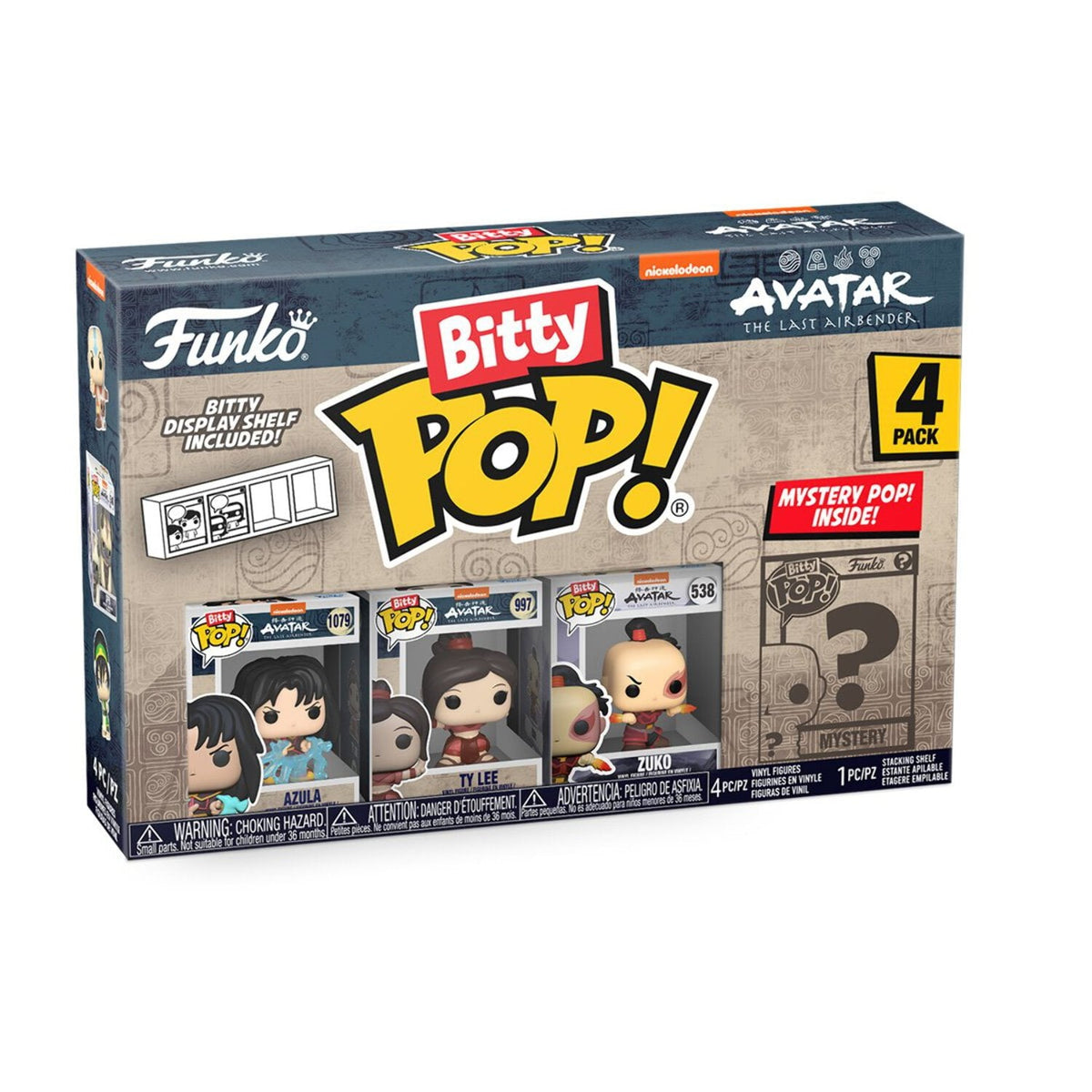 Avatar: TLA Azula Bitty Pop! Mini-Figure 4-Pack