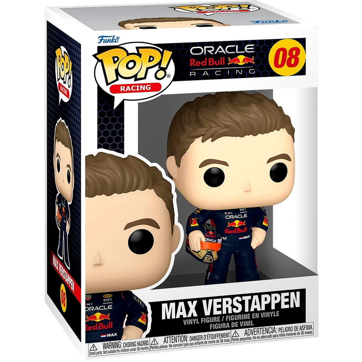 FUNKO POP! Racing: Racing - Max Verstappen with Helmet