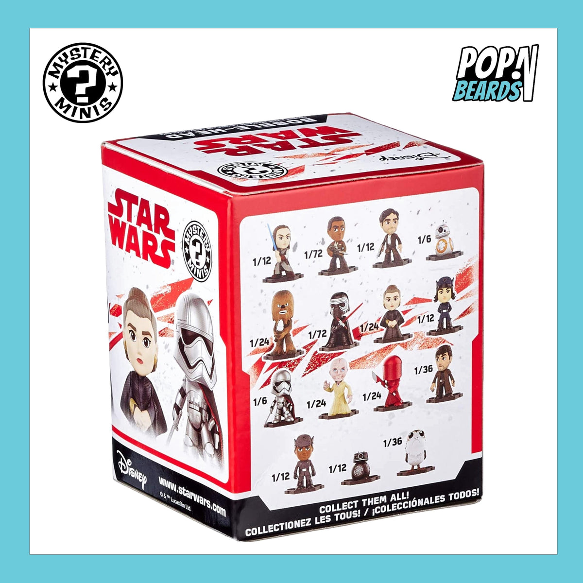 FUNKO MYSTERY MINI: Star Wars EP8 - The Last Jedi - Blind Box