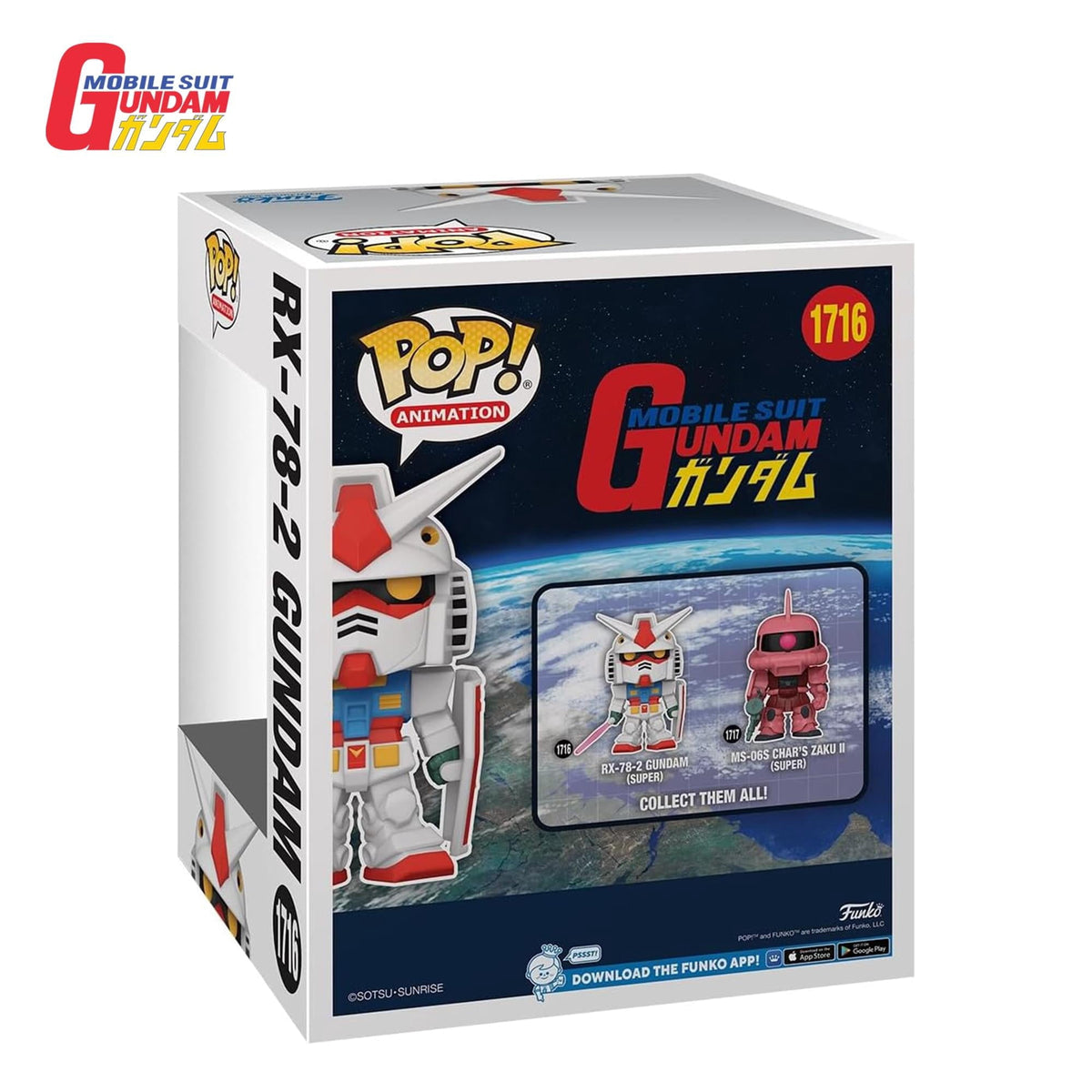 FUNKO POP! Super 6-Inch Mobile Suit Gundam - RX-78-2 Gundam, Funko, Gifts