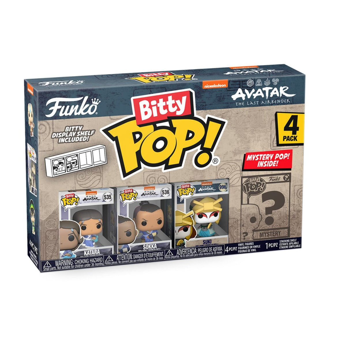 Avatar: TLA Azula Bitty Pop! Mini-Figure 4-Pack