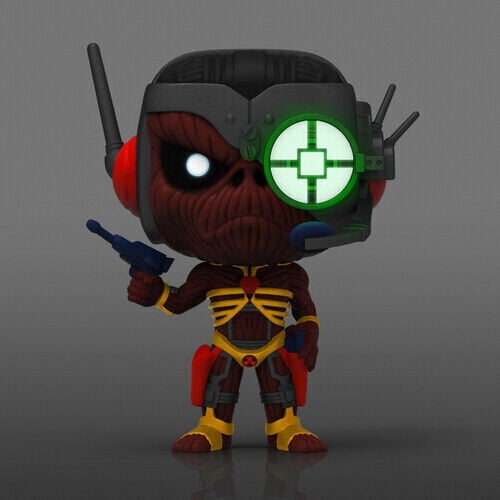 Funko POP! ROCKS: Iron Maiden - Eddie 4PK Glow in the Dark Box Set (AE Exclusive)