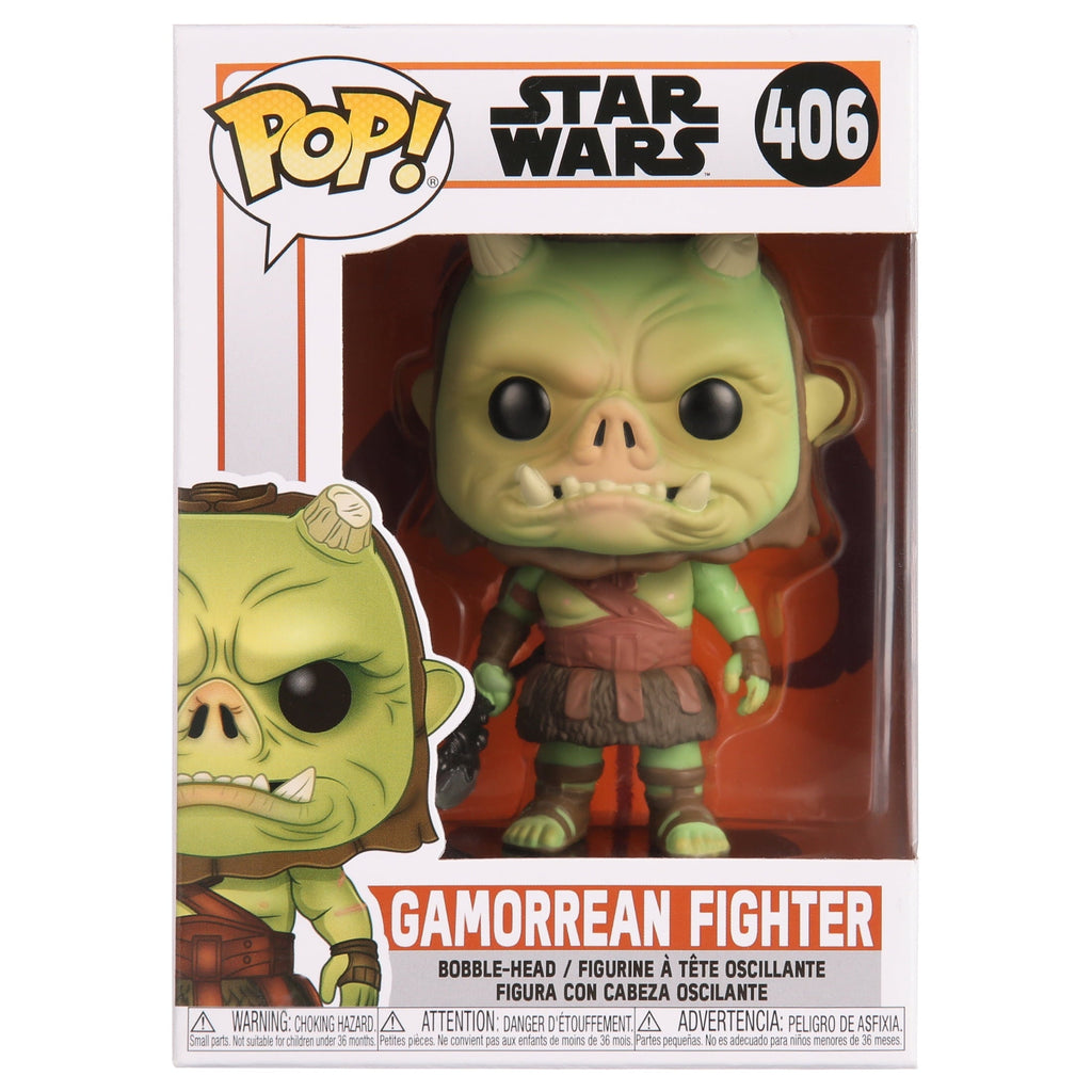Funko Pop! Star Wars The Mandalorian Collectible Gamorrean Fighter Action Figure, 6.4" x 4.55"