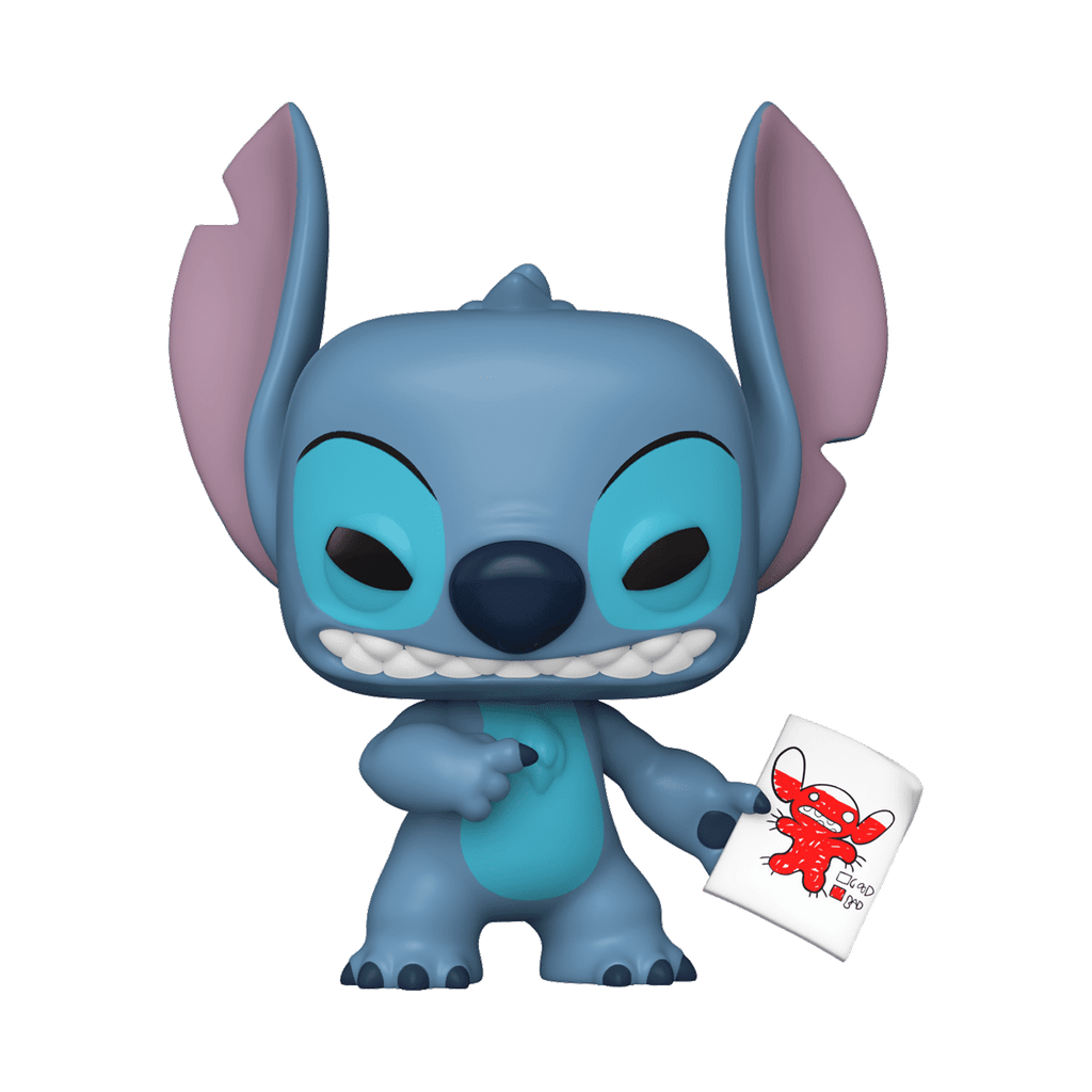 Funko POP Disney: Lilo & Stitch S4- Stitch with Mood Chart Collectible Vinyl Figure