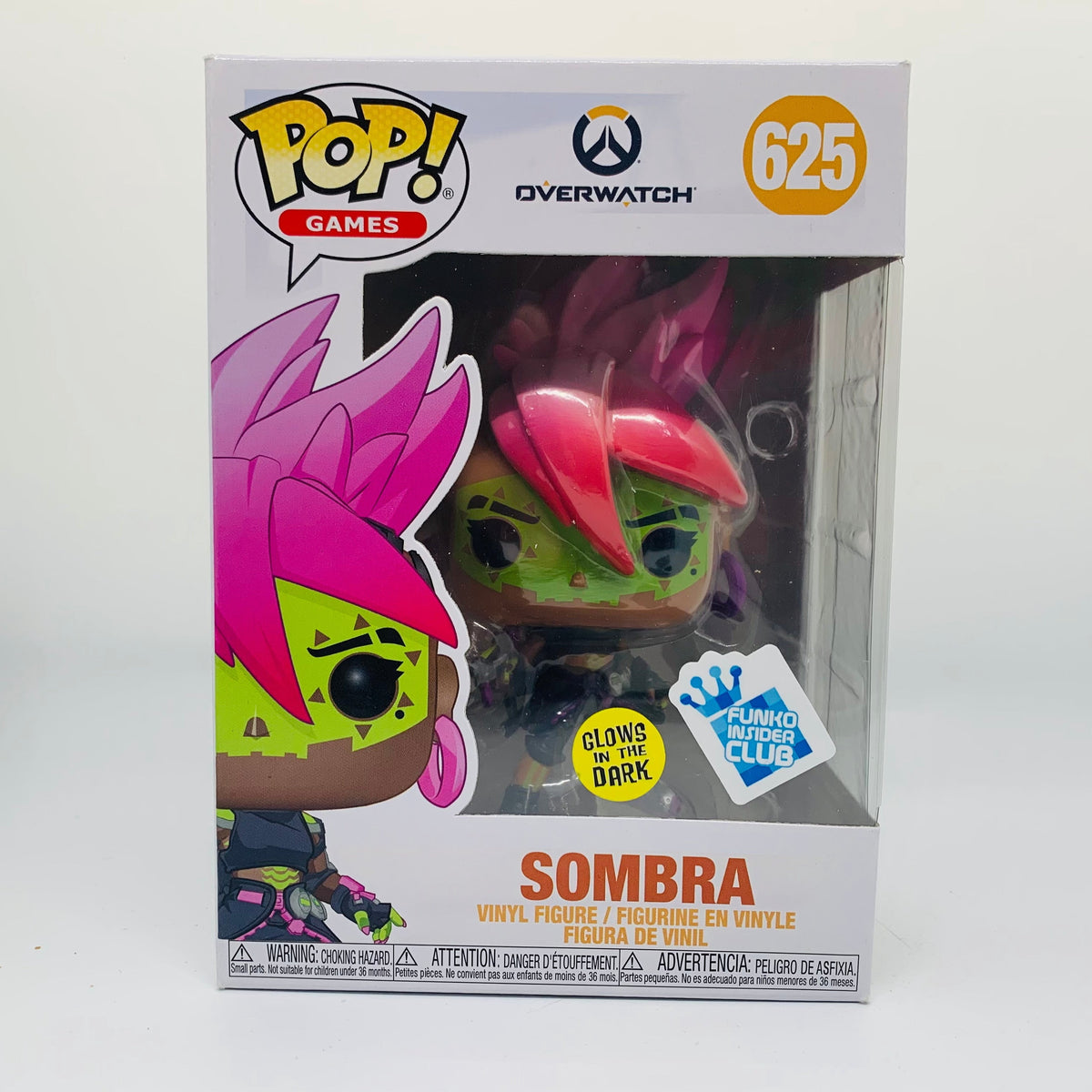 Funko Pop! Games: Overwatch - Sombra Los Muertos Glow in The Dark Exclusive