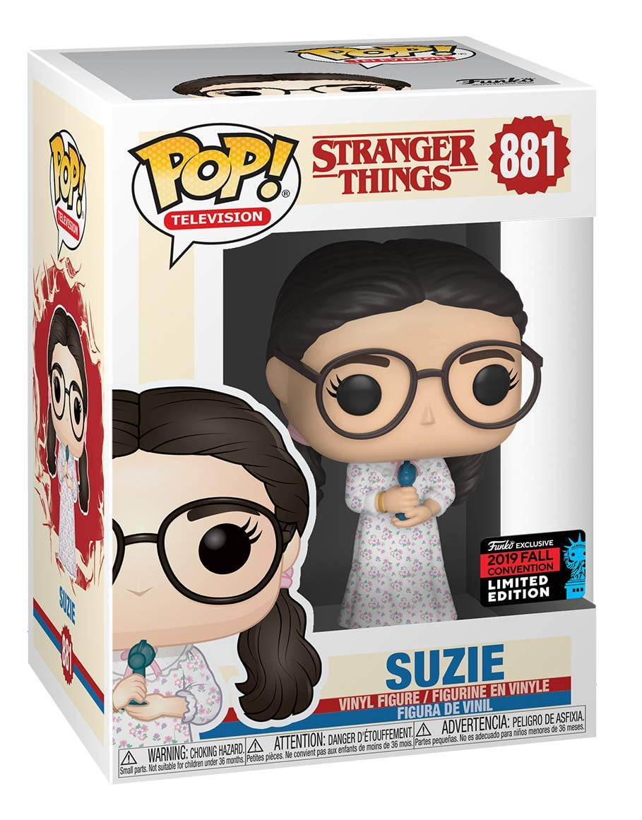 Funko POP TV Stranger Things Suzie 2019 NYCC Shared Sticker Exclusive Figure 881