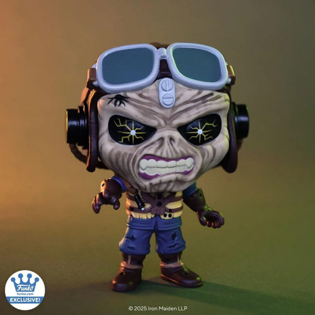 Pop Rocks Iron Maiden 3.75 Inch Action Figure - Aces High Eddie #437