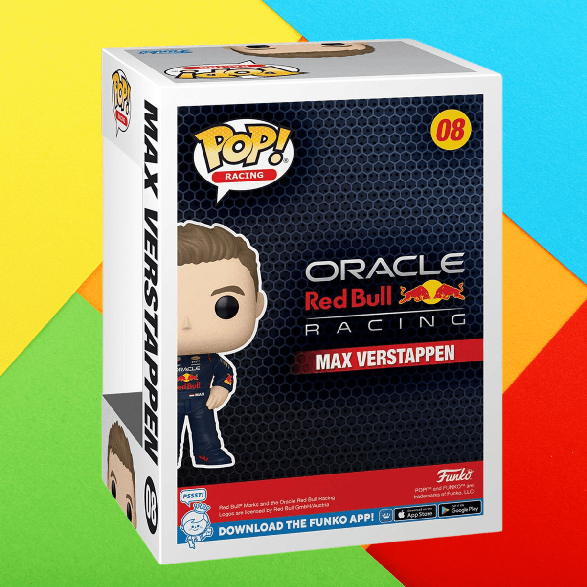FUNKO POP! Racing: Racing - Max Verstappen with Helmet