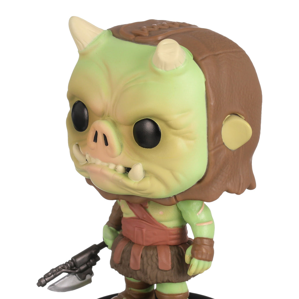 Funko Pop! Star Wars The Mandalorian Collectible Gamorrean Fighter Action Figure, 6.4" x 4.55"