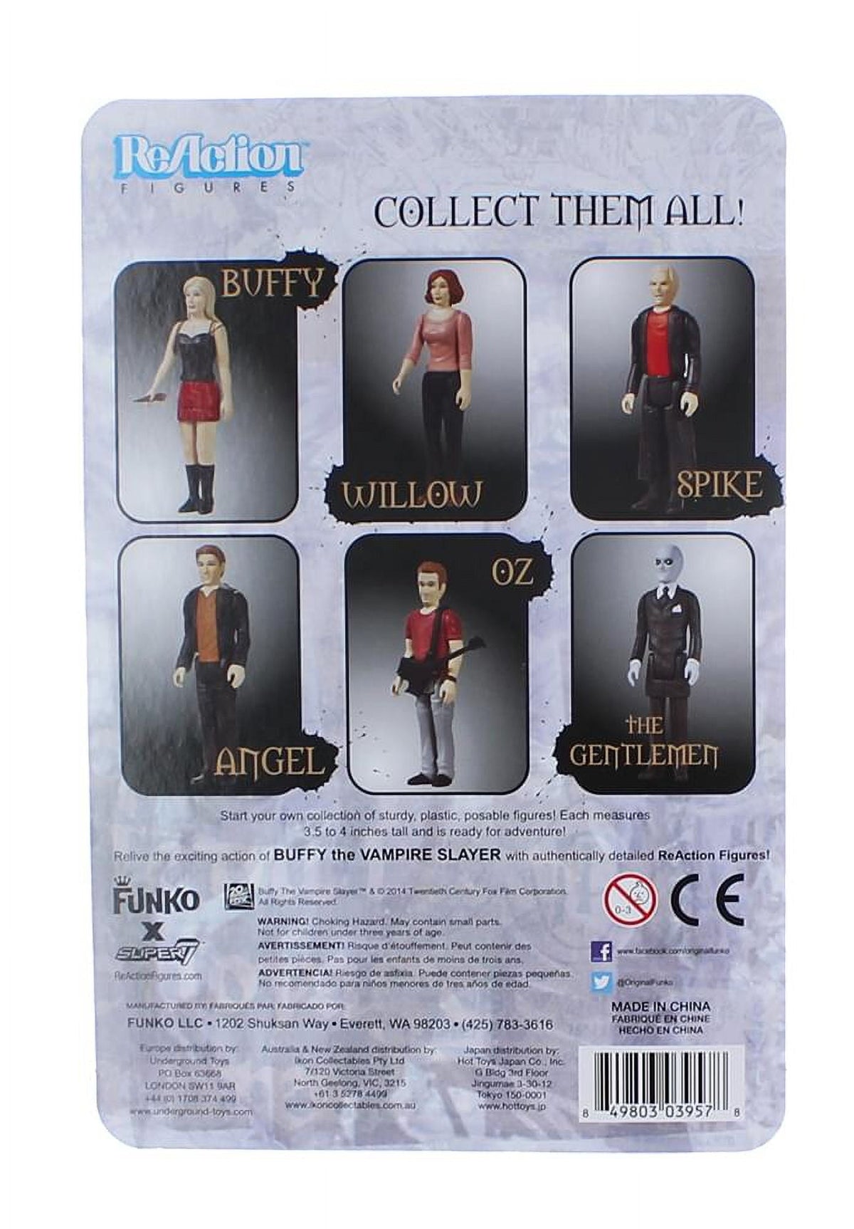Funko Buffy theVampire Slayer Spike ReAction Figure