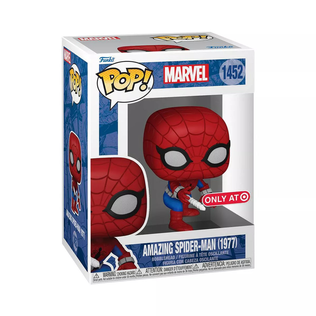 Pop Marvel Spider-Man 3.75 Inch Action Figure Exclusive - Amazing Spider-Man 1977 #1452
