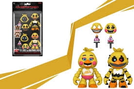 Funko SNAPS! 2-Pack Figure Set - Five Nights at Freddy's - NIGHTMARE CHICA & TOY CHICA (12 Pieces)