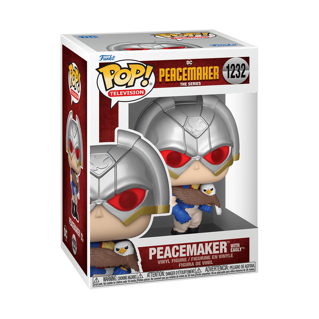 Funko Pop! TV: Peacemaker - Peacemaker with Eagly Vinyl Figure