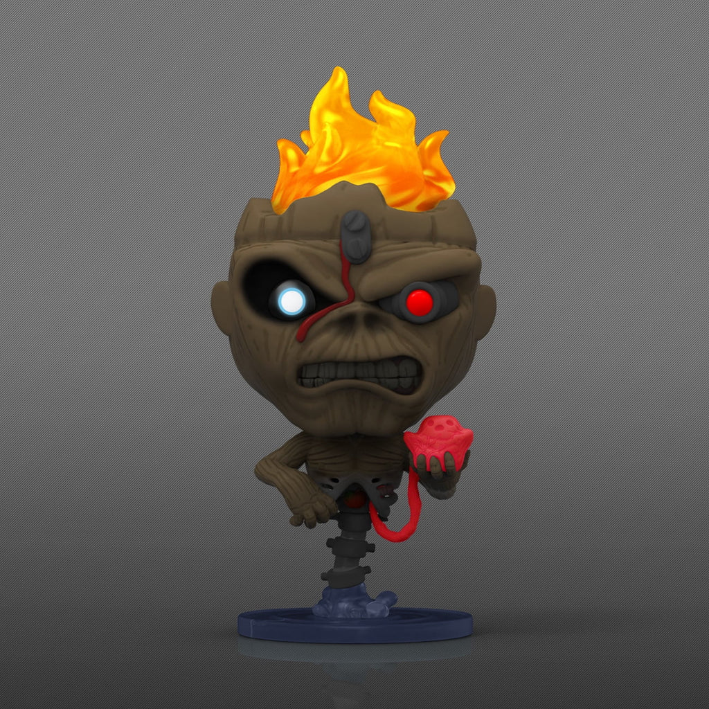 Funko POP! ROCKS: Iron Maiden - Eddie 4PK Glow in the Dark Box Set (AE Exclusive)
