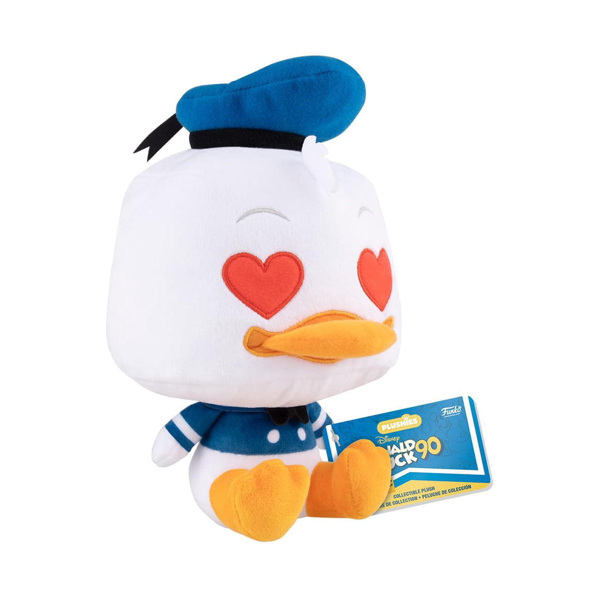 Donald Duck 90th Anniversary Heart Eyes 7-Inch Pop! Plush