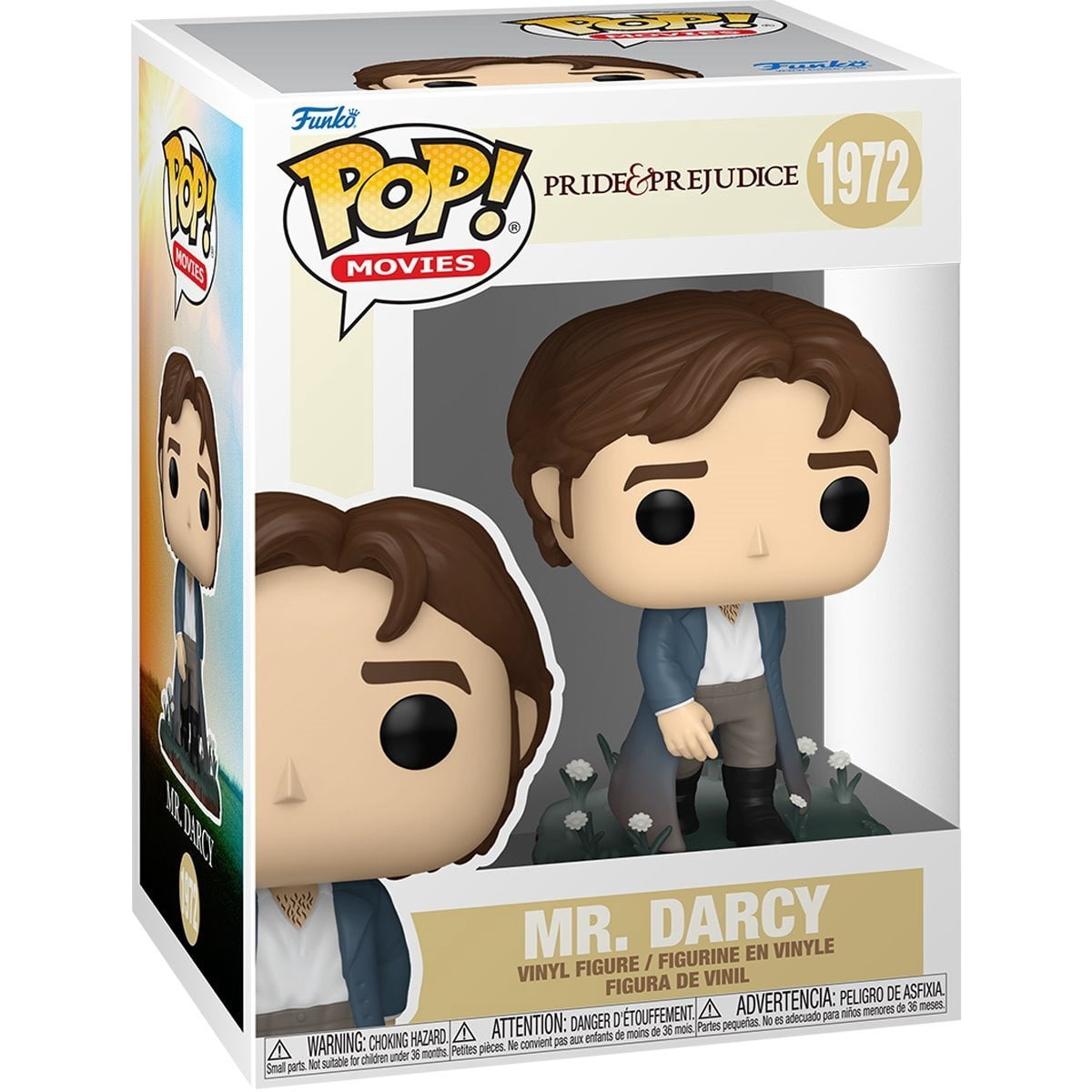 Funko Pop Movies Vinyl Figure 2-Pack Elizabeth Bennet and Mr Darcy from Pride and Prejudice 2005