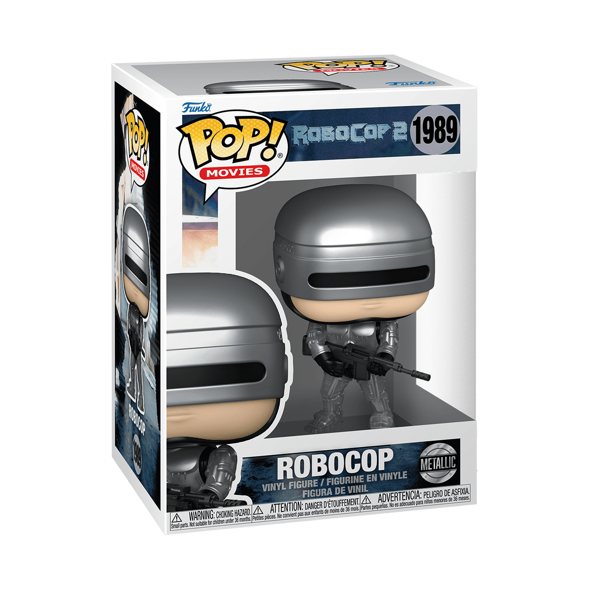 Funko POP Movies: Robocop 2 - Robocop with Possible Chase Collectible Vinyl Figure