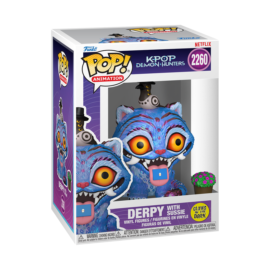 Funko POP! Animation: K-POP Demon Hunters - Derpy with Sussie Collectible Vinyl Figures