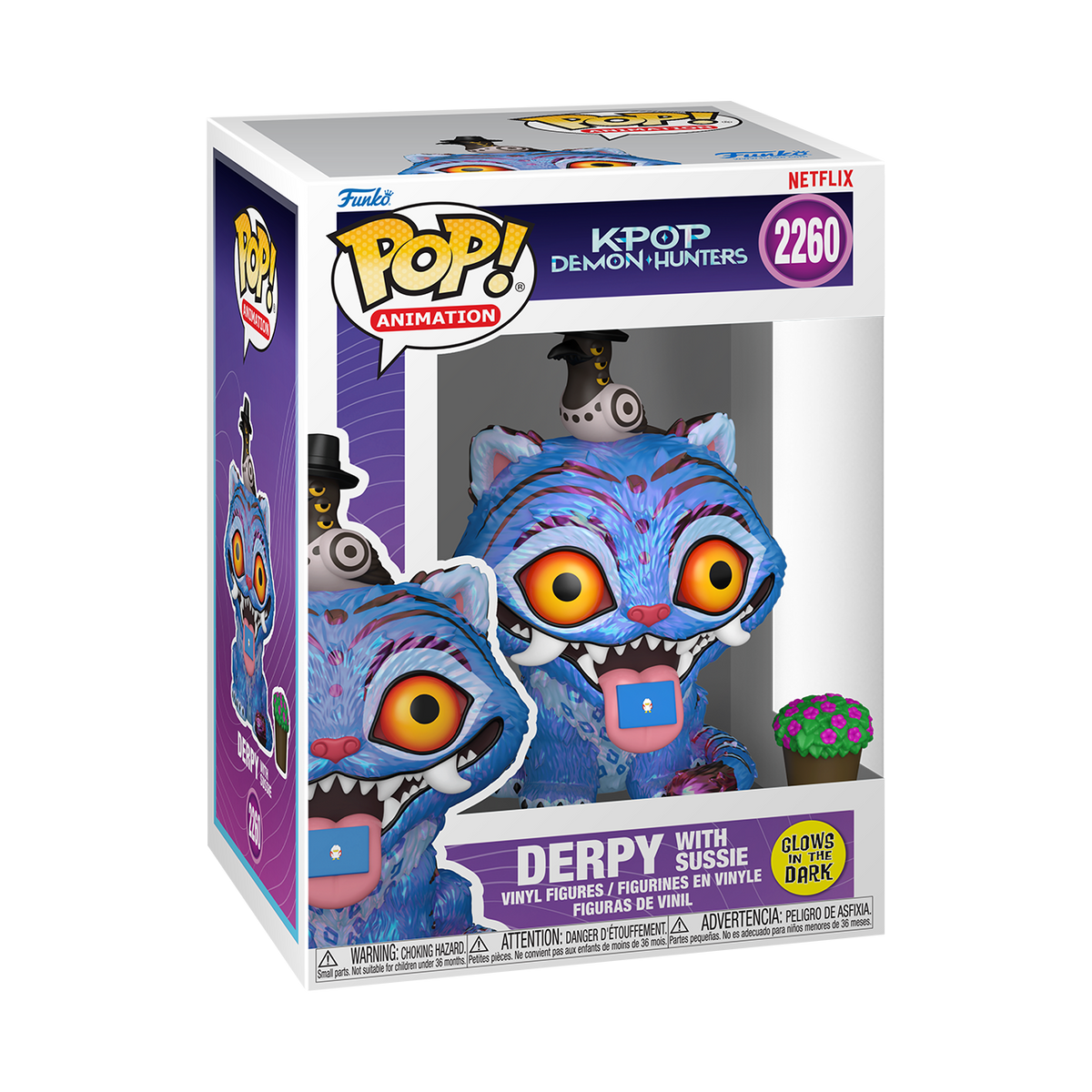 Funko POP! Animation: K-POP Demon Hunters - Derpy with Sussie Collectible Vinyl Figures