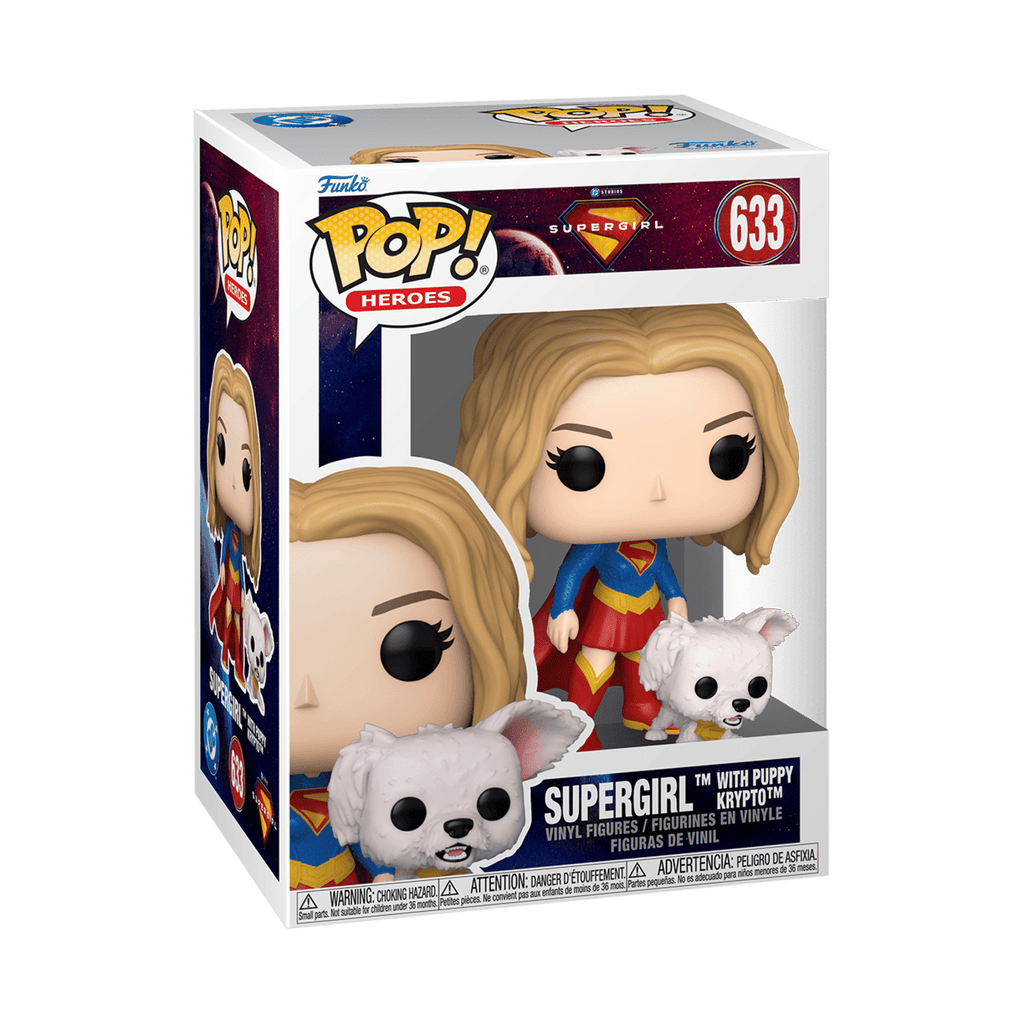 Funko POP & Buddy: Supergirl ââ‚?Supergirl & Krypto Collectible Vinyl Figure