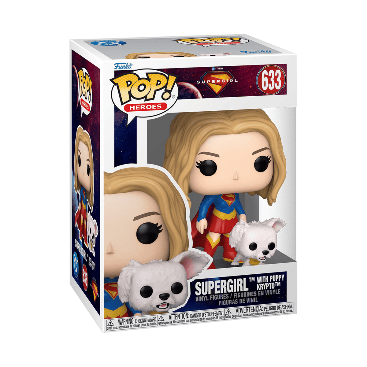 Funko POP & Buddy: Supergirl ââ‚?Supergirl & Krypto Collectible Vinyl Figure
