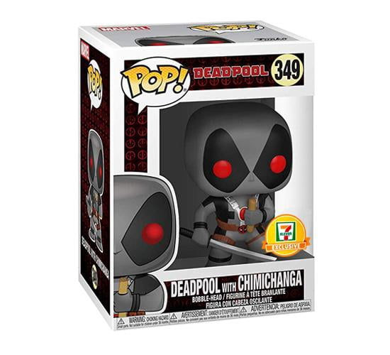 Funko Pop Marvel: Deadpool with Chimichanga Collectible Figure, Multicolor
