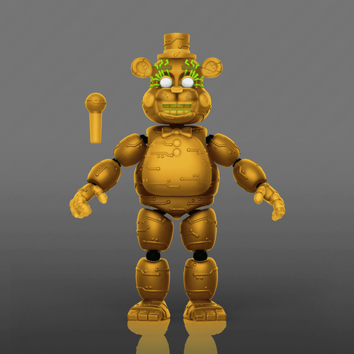 Action Figure: Five Nights at Freddy's - Freddy (Orange Glow) (Walmart Exclusive)